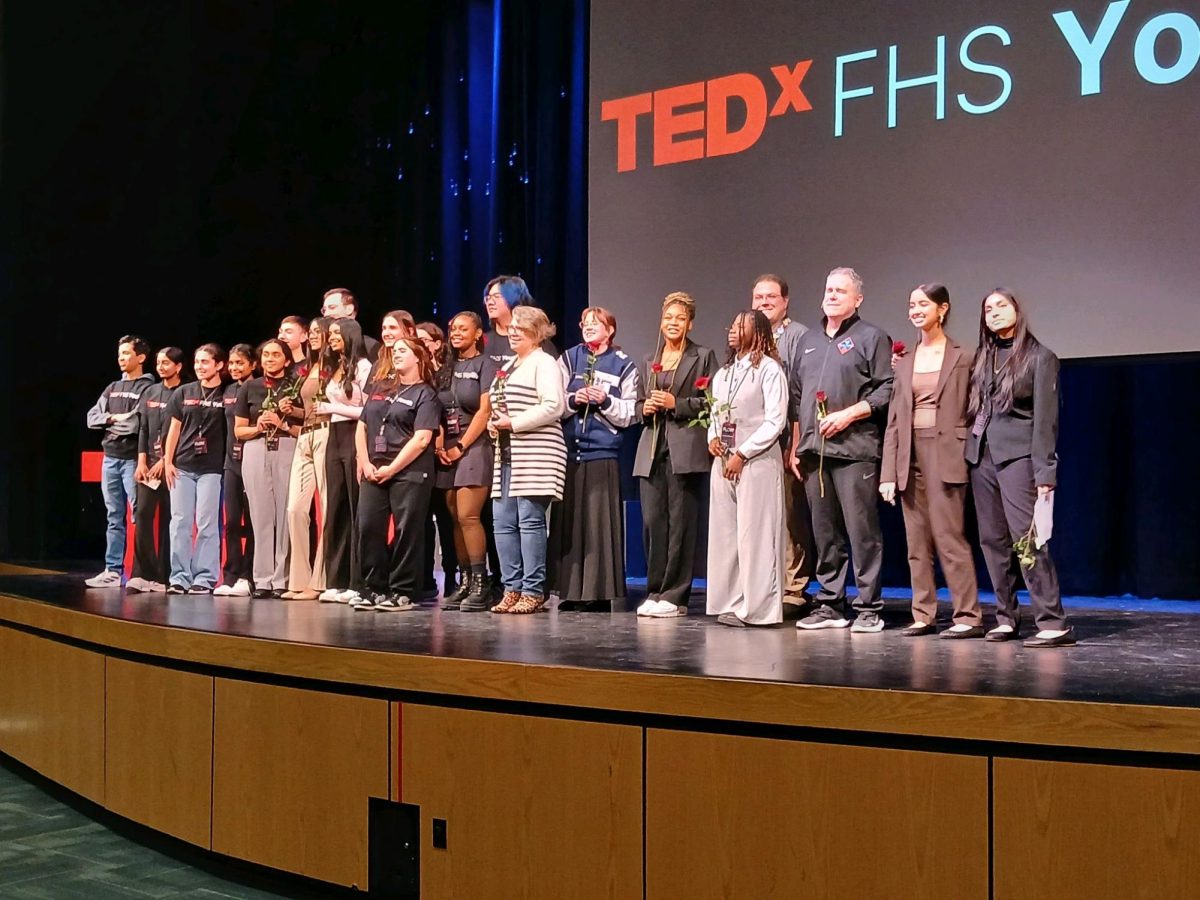 Staff and speakers of last year's TEDxYouth at FHS.