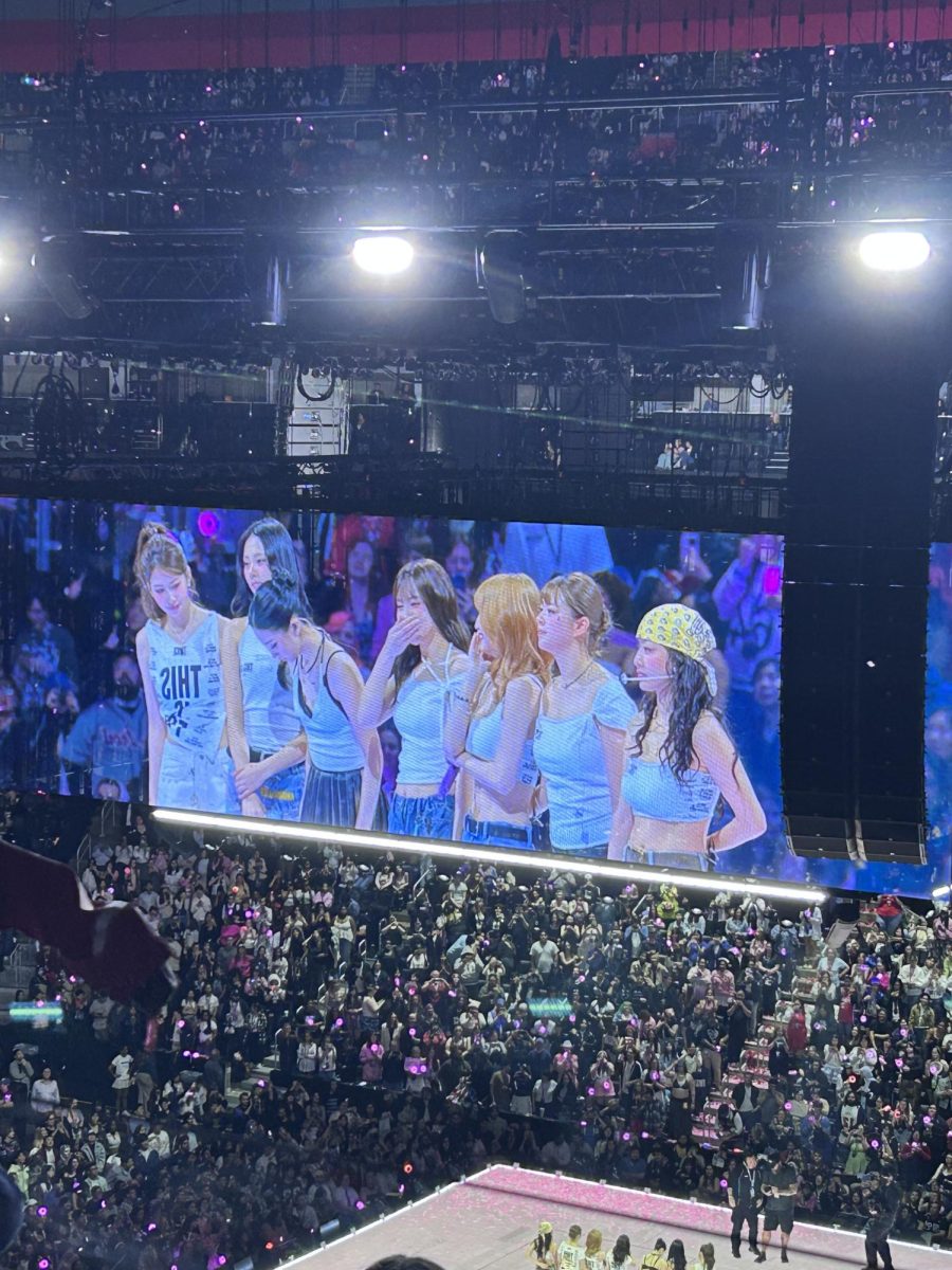 The TWICE concert at Little Caesars Arena